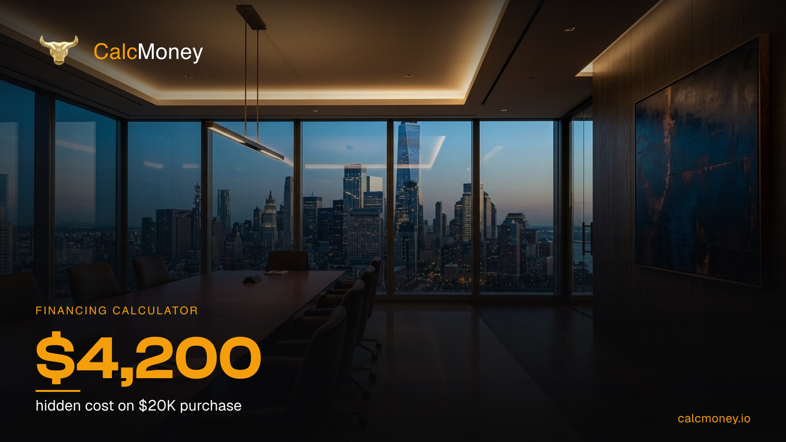 0% Financing Is Not Free. Here's the Math That Proves It.