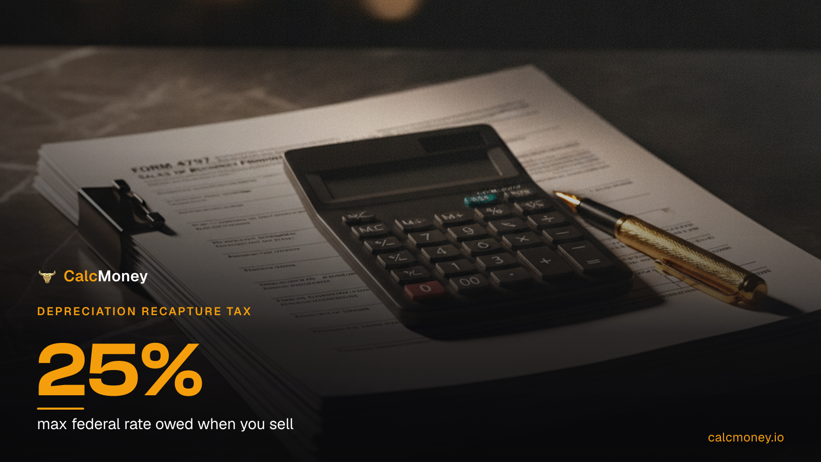 Depreciation Recapture Tax: How to Calculate What You Actually Owe When You Sell