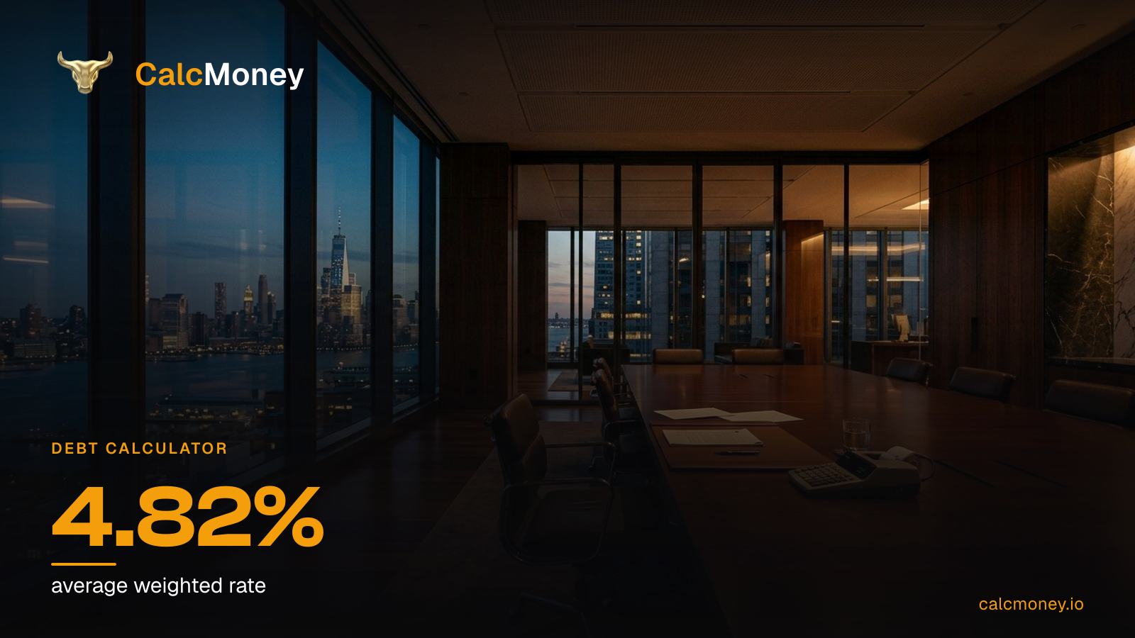 How to Calculate Weighted Average Interest Rate on Multiple Debts